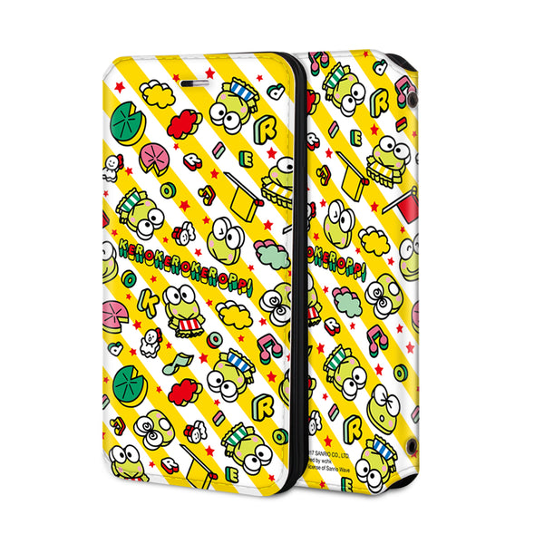 KeroKeroKeroppi Leather Flip Case (KRCM04)