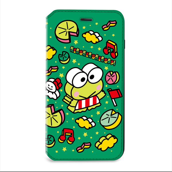 KeroKeroKeroppi Leather Flip Case (KRCM05)