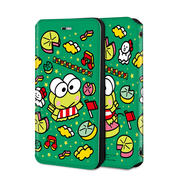 KeroKeroKeroppi Leather Flip Case (KRCM05)