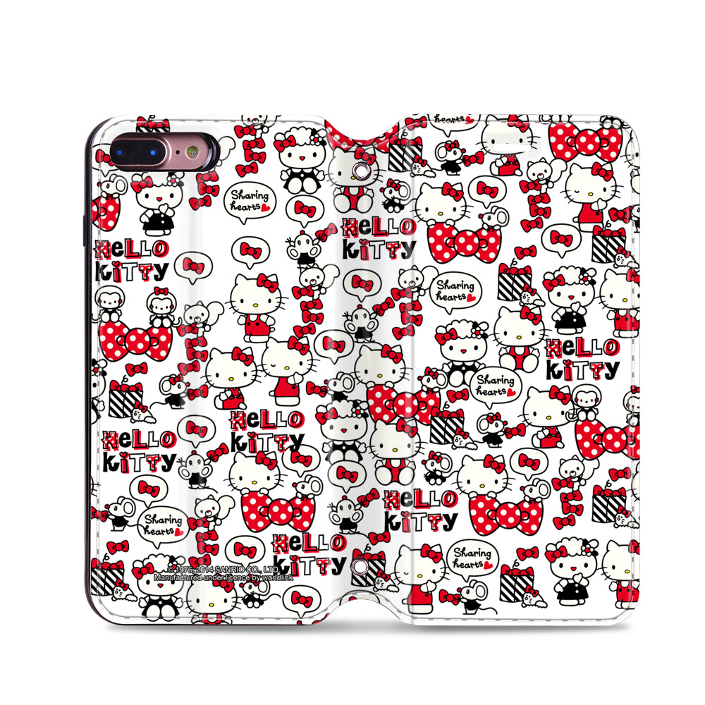 Hello Kitty Leather Flip Case (KTCM05)