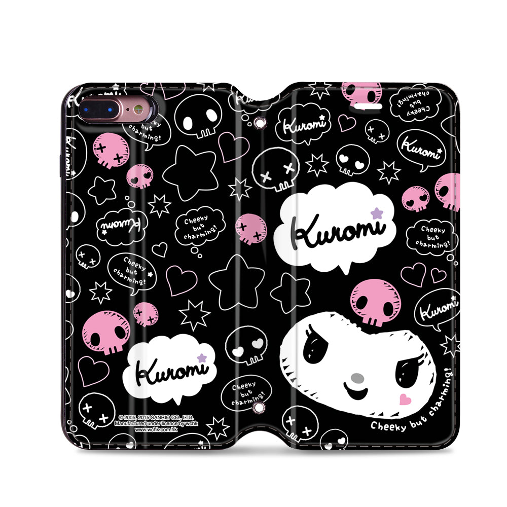 Kuromi Leather Flip Case (KUCM02)