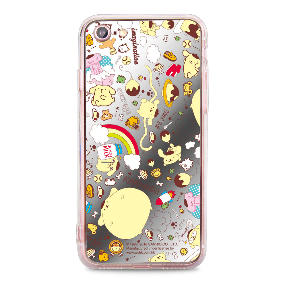 Pom Pom Purin Mirror Jelly Case (PN84M)
