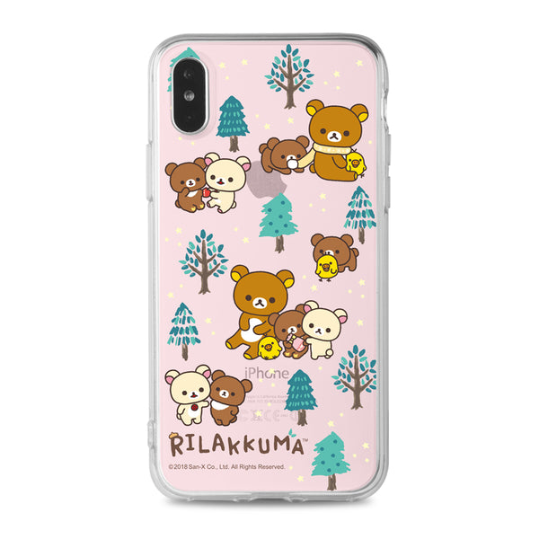 Rilakkuma Clear Case / iPhone Case / Android Case / Samsung Case 防撞透明手機殼 (RK87)