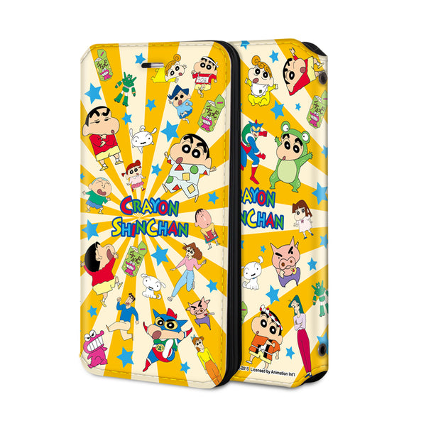 Crayon Shin-chan Leather Flip Case (SC81)