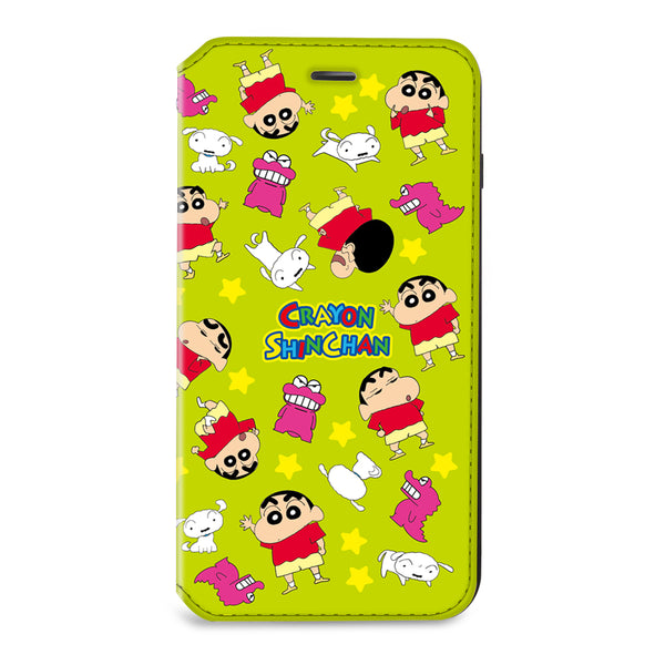 Crayon Shin-chan Leather Flip Case (SC90)