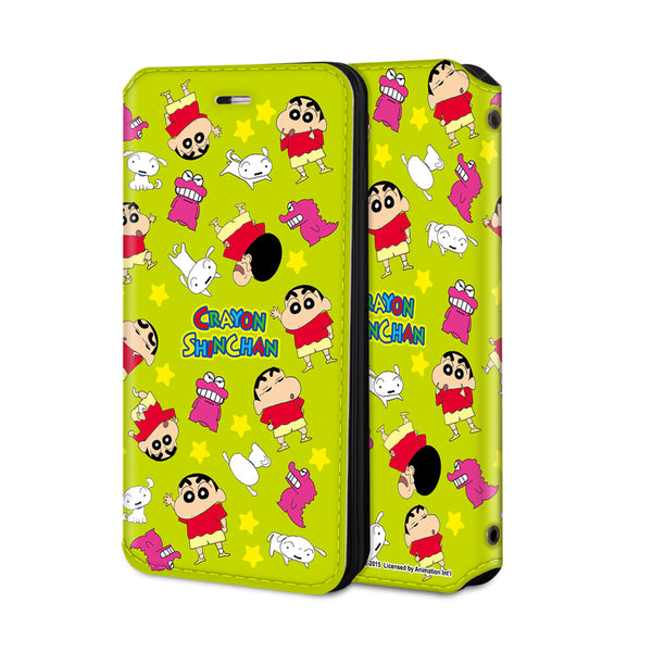 Crayon Shin-chan Leather Flip Case (SC90)
