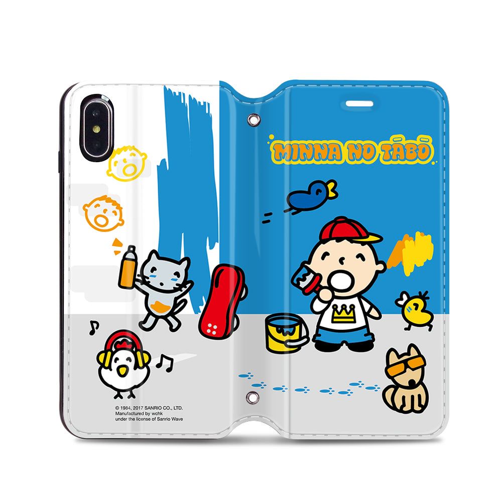 Minna no Tabo Leather Flip Case (TACM06)