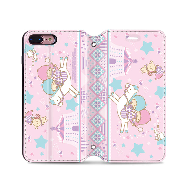 Little Twin Stars Leather Flip Case (TSCM02)