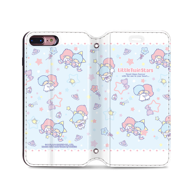 Little Twin Stars Leather Flip Case (TSCM03)