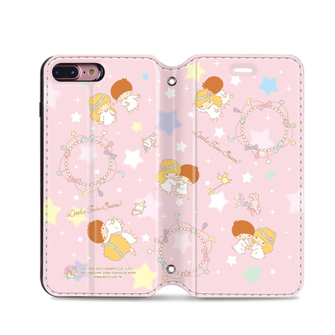 Little Twin Stars Leather Flip Case (TSCM12)