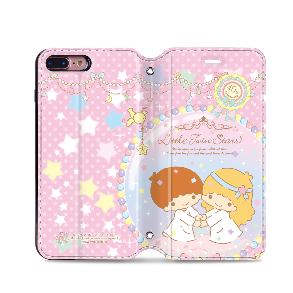 Little Twin Stars Leather Flip Case (TSCM15)