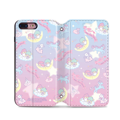 Little Twin Stars Leather Flip Case (TSCM19)