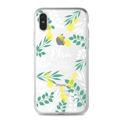 Custom - Pattern Clear Case  Lace(C055)